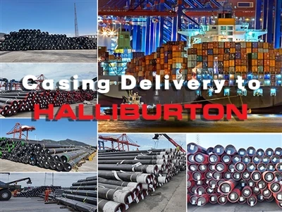 Lieferung der Hülle nach Halliburton: Lieferung der nahtlosen Hülle API 5CT n...